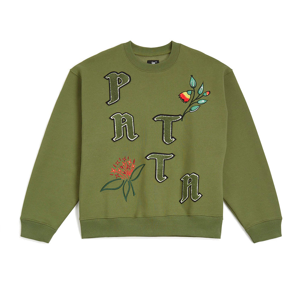 F owers Crewneck Sweater