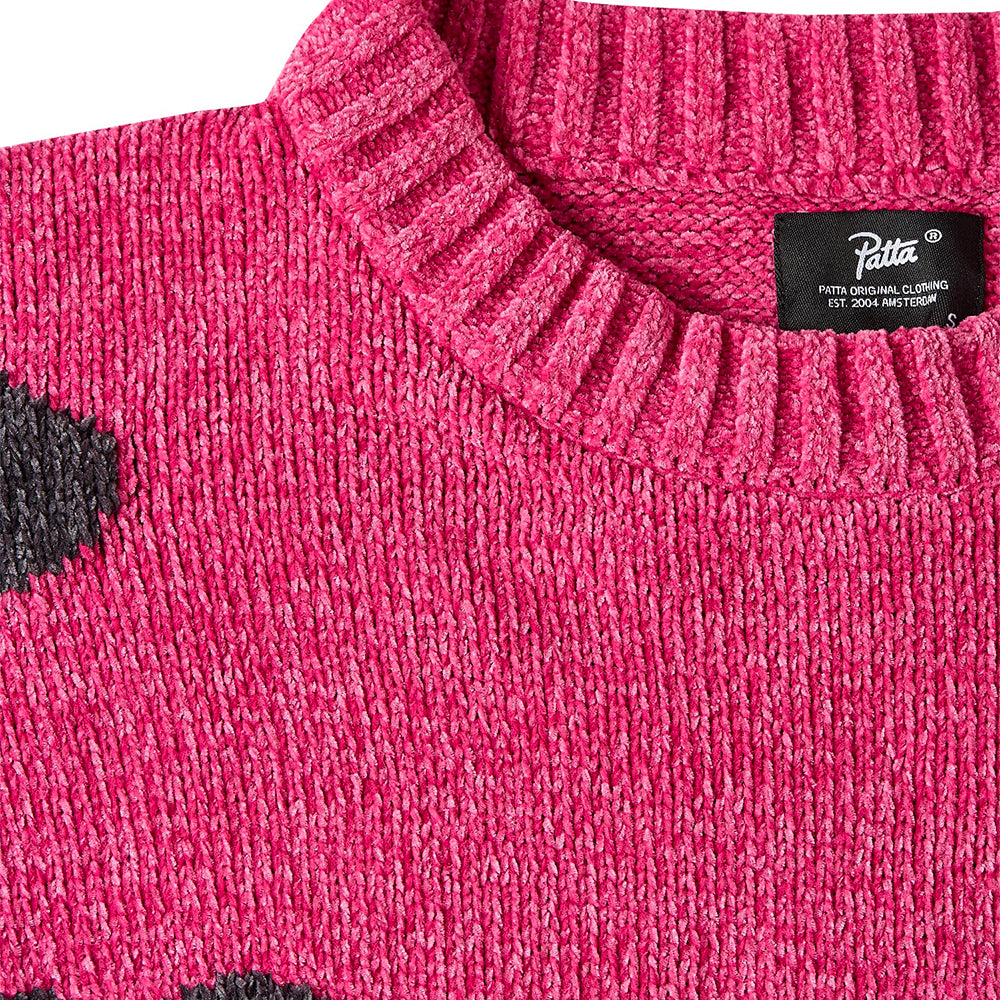 Chenille Knitted Sweater