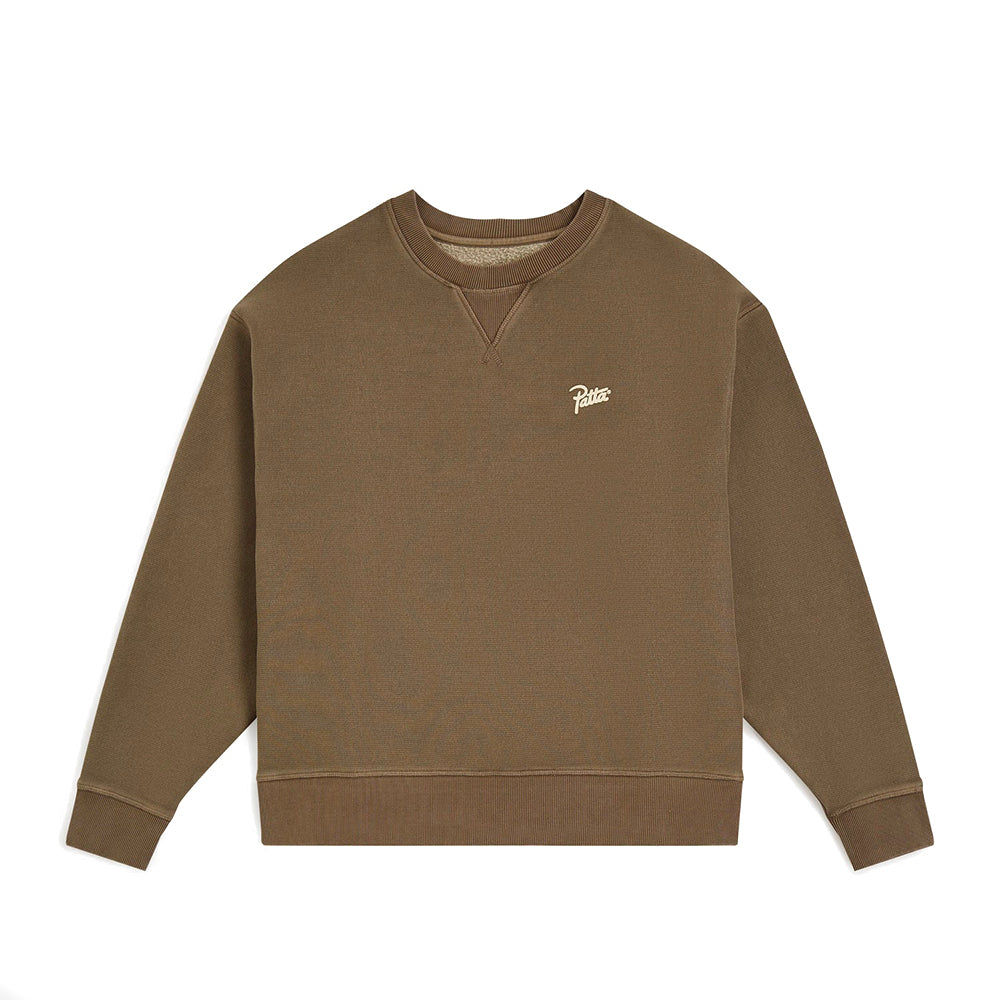 Classic Washed Crewneck Sweater