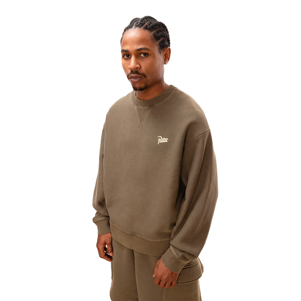 Classic Washed Crewneck Sweater