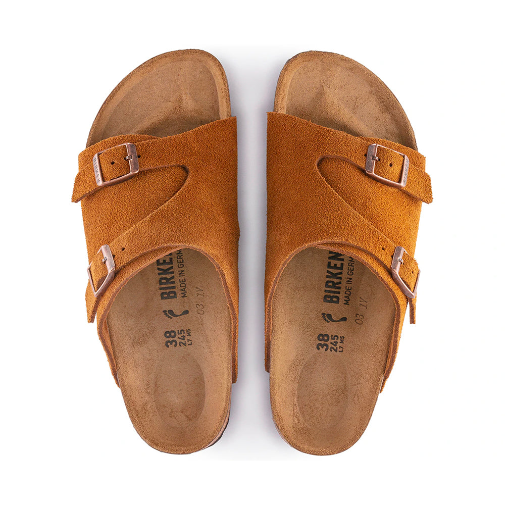 Zurich Mink, Suede Leather  Calz S.