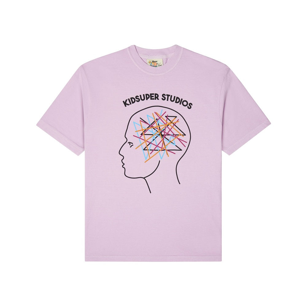Thoughts In My Head Tee Lilac