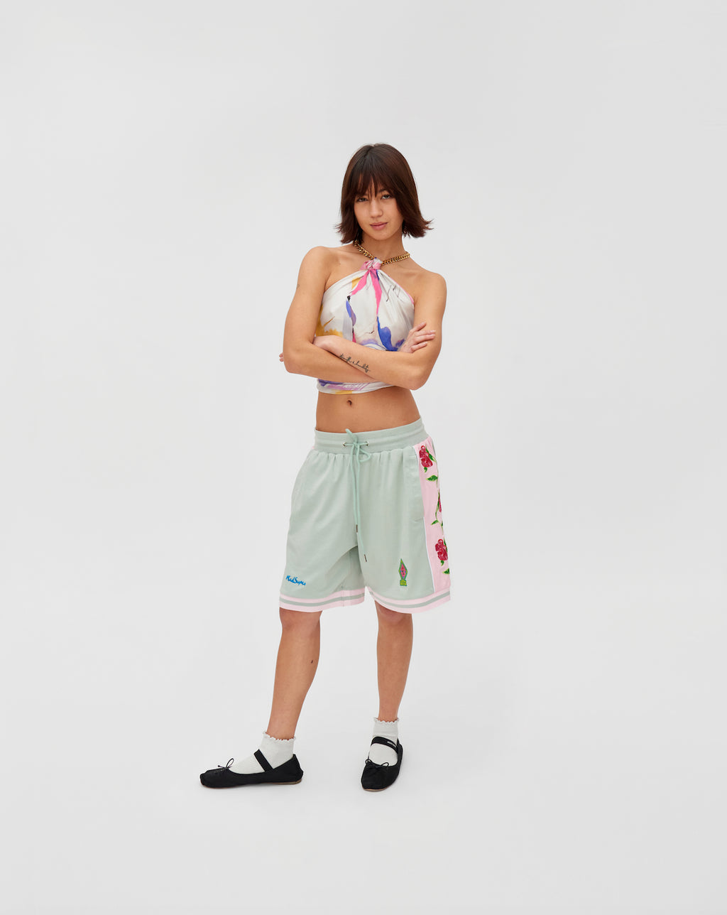 Brook yn Botanics Soccer Bottoms Pink