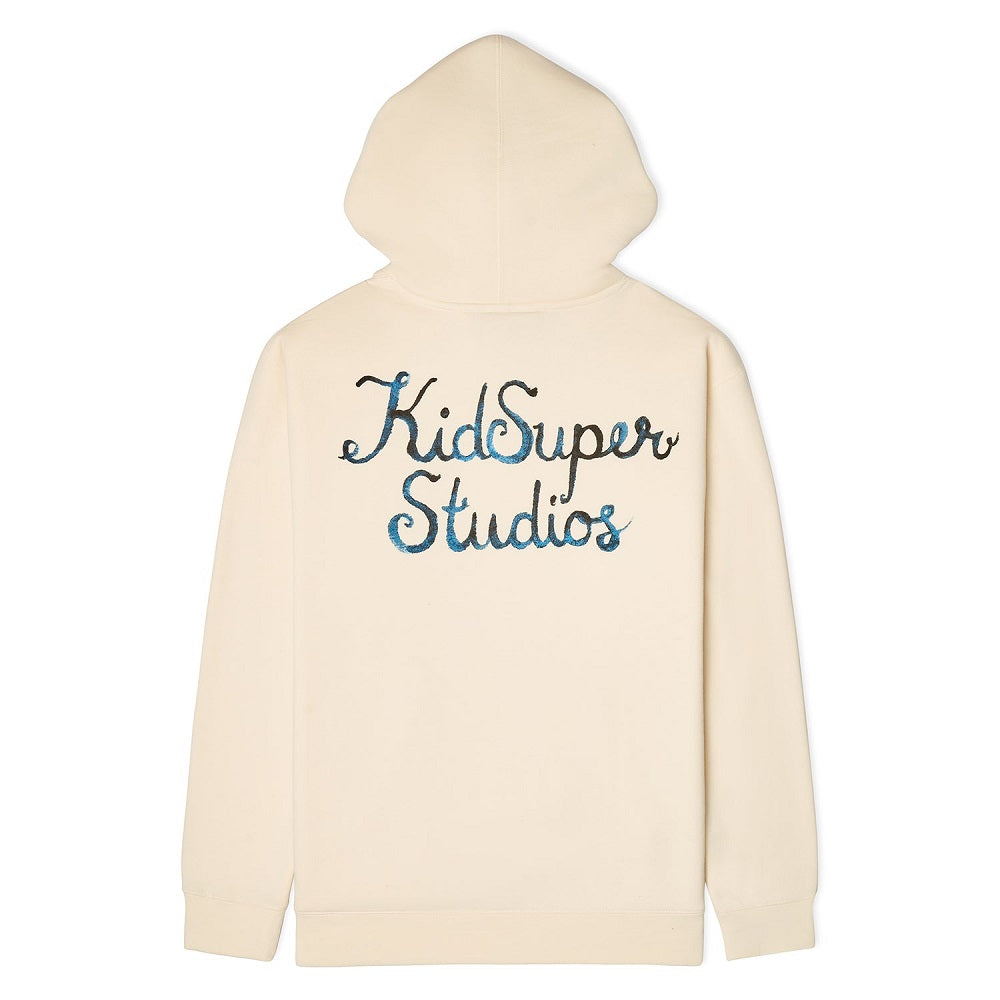 Ss24kid Script  ogo Hoodie Cream