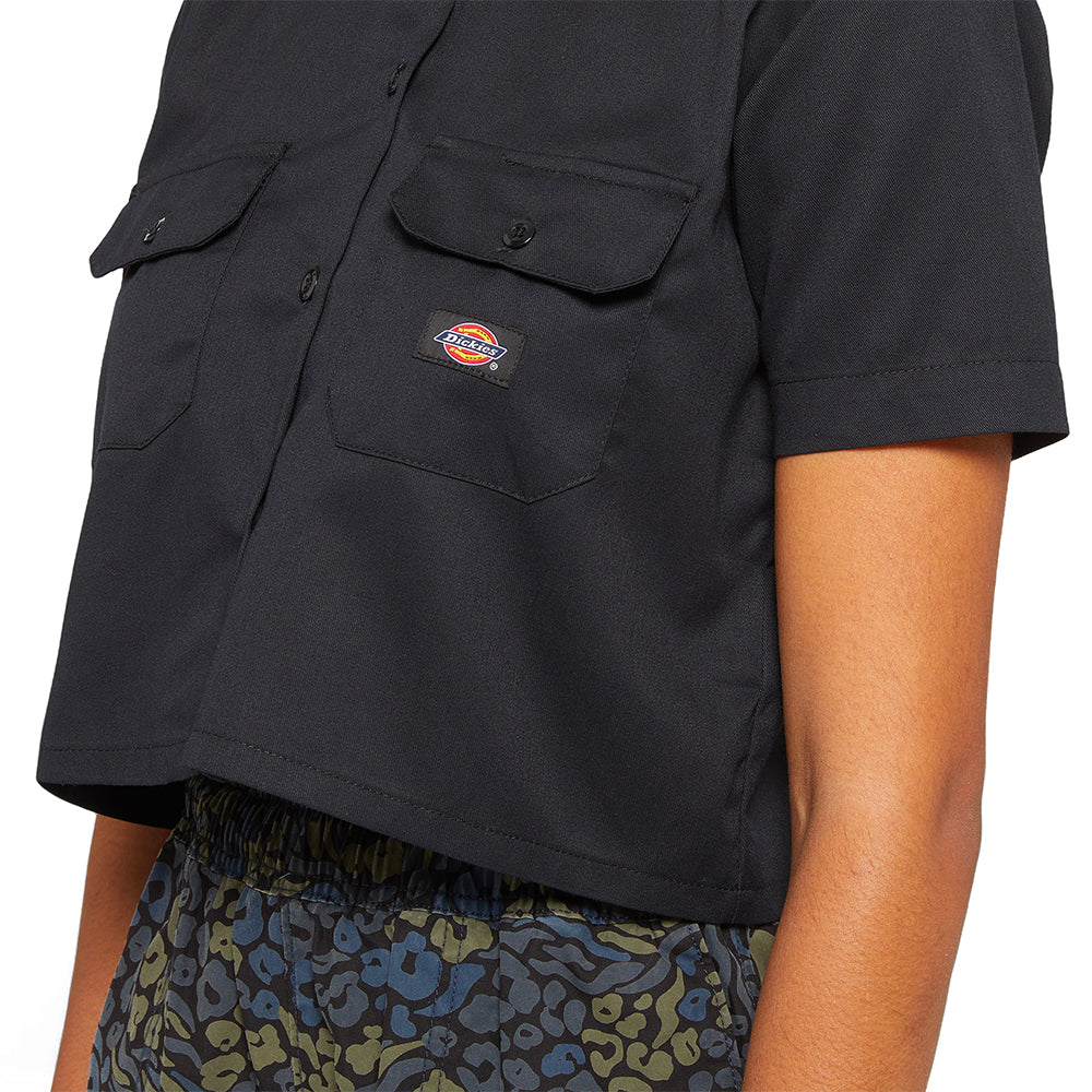 Work Shirt Cropped Ss W  B ack