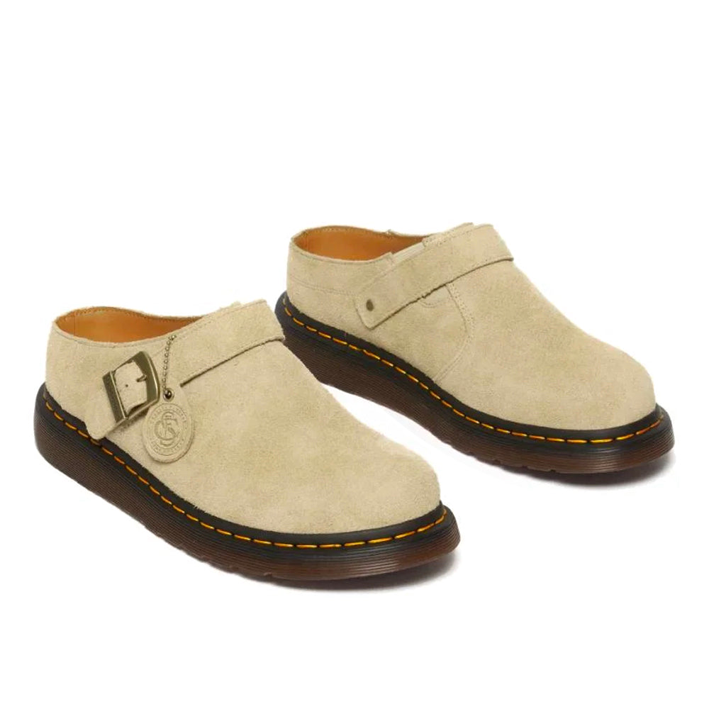 Isham Parchment Beige Desert Oasis Suede