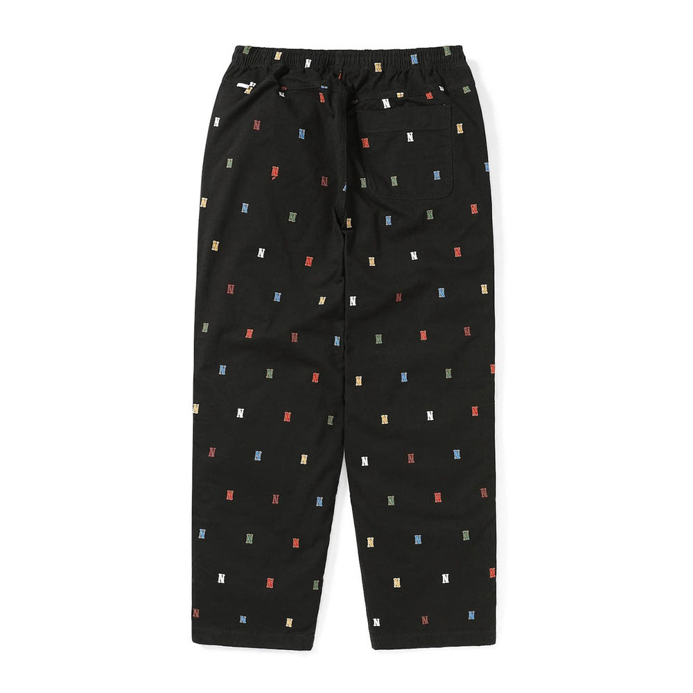 Embroidered Easy Pant