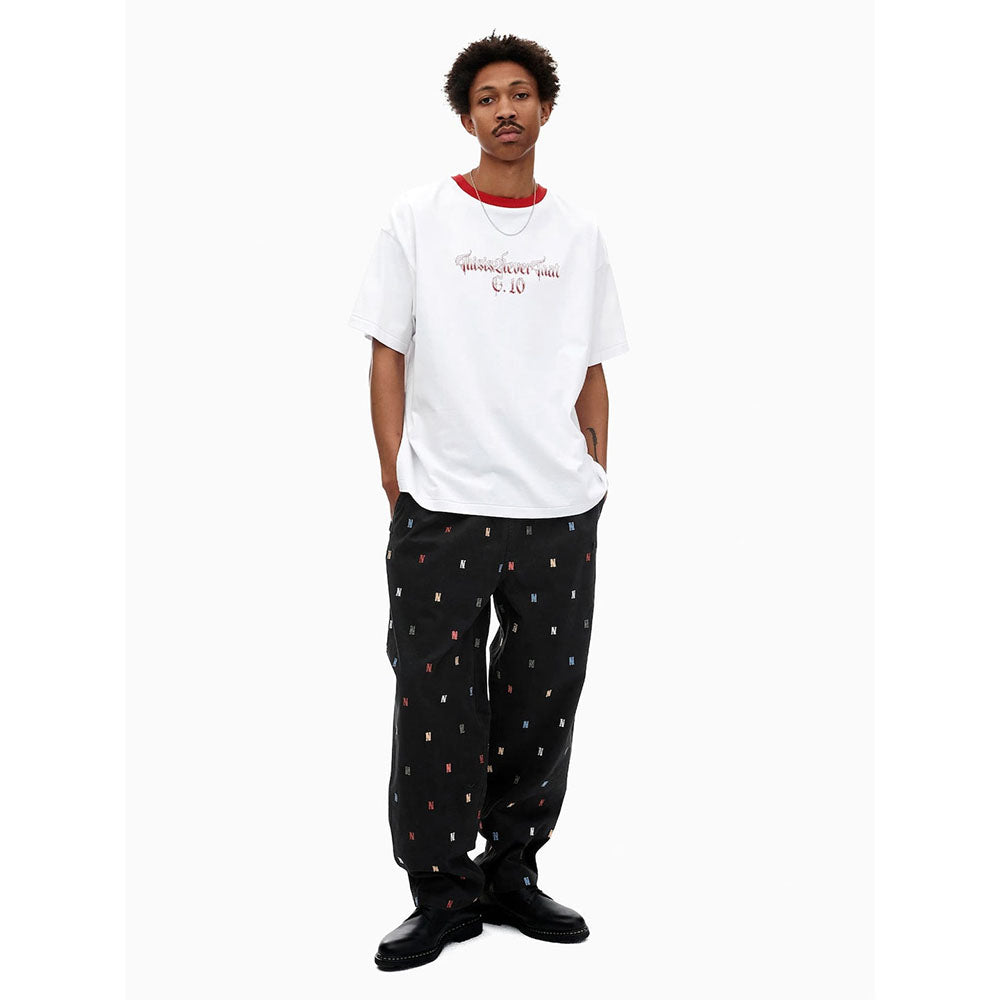 Embroidered Easy Pant