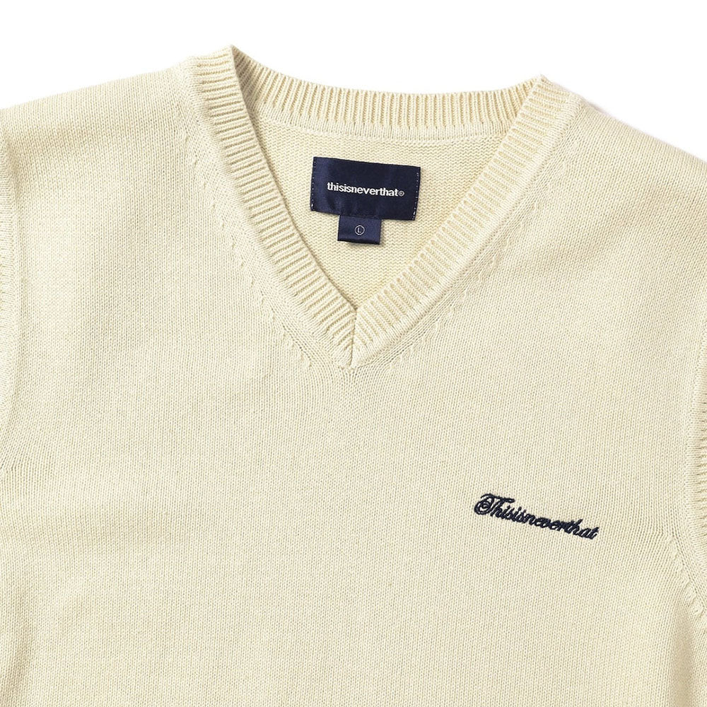 Script Logo Knit Vest