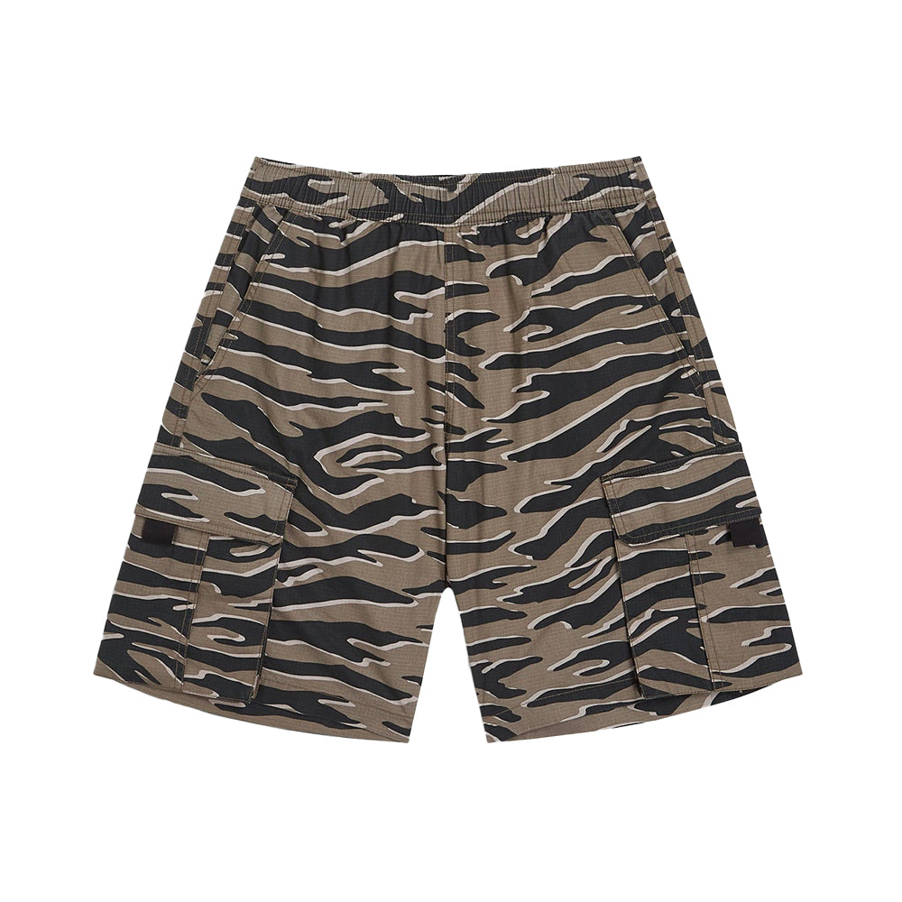 Tiger Stripe Camo Cargo Ripstop Shorts