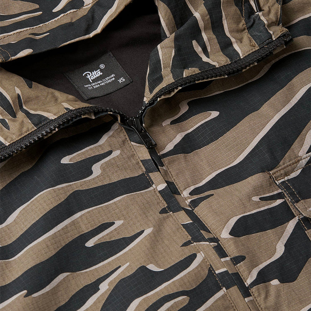Tiger Stripe Camo Ripstop Jacket