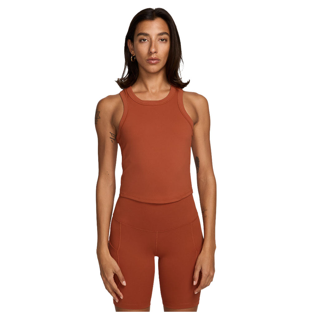 W Nk One Fitted Df Crop Tank