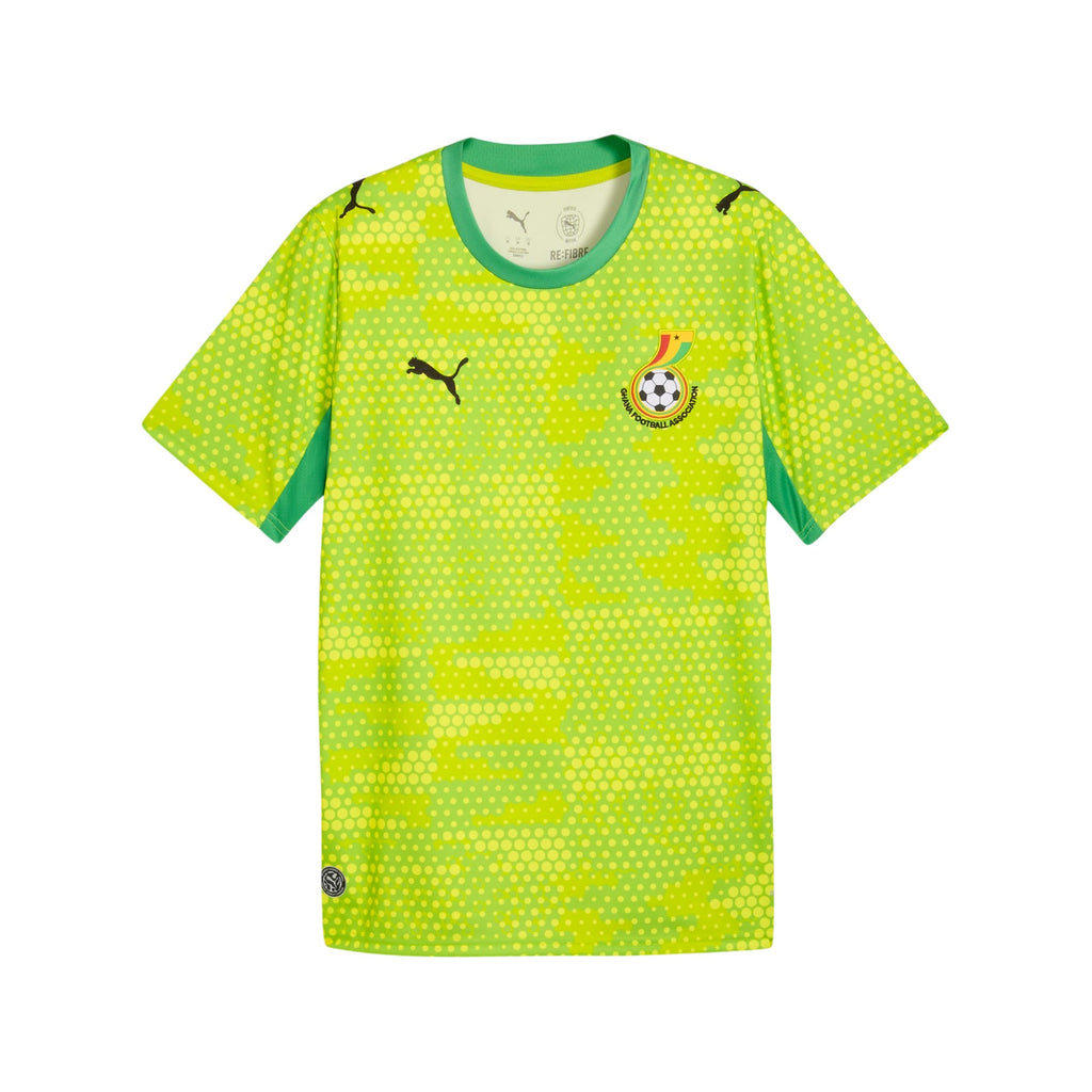 PUMA X GHANA X SALEHE BEMBURY Replica Match Jersey Goalkeeper Yellow