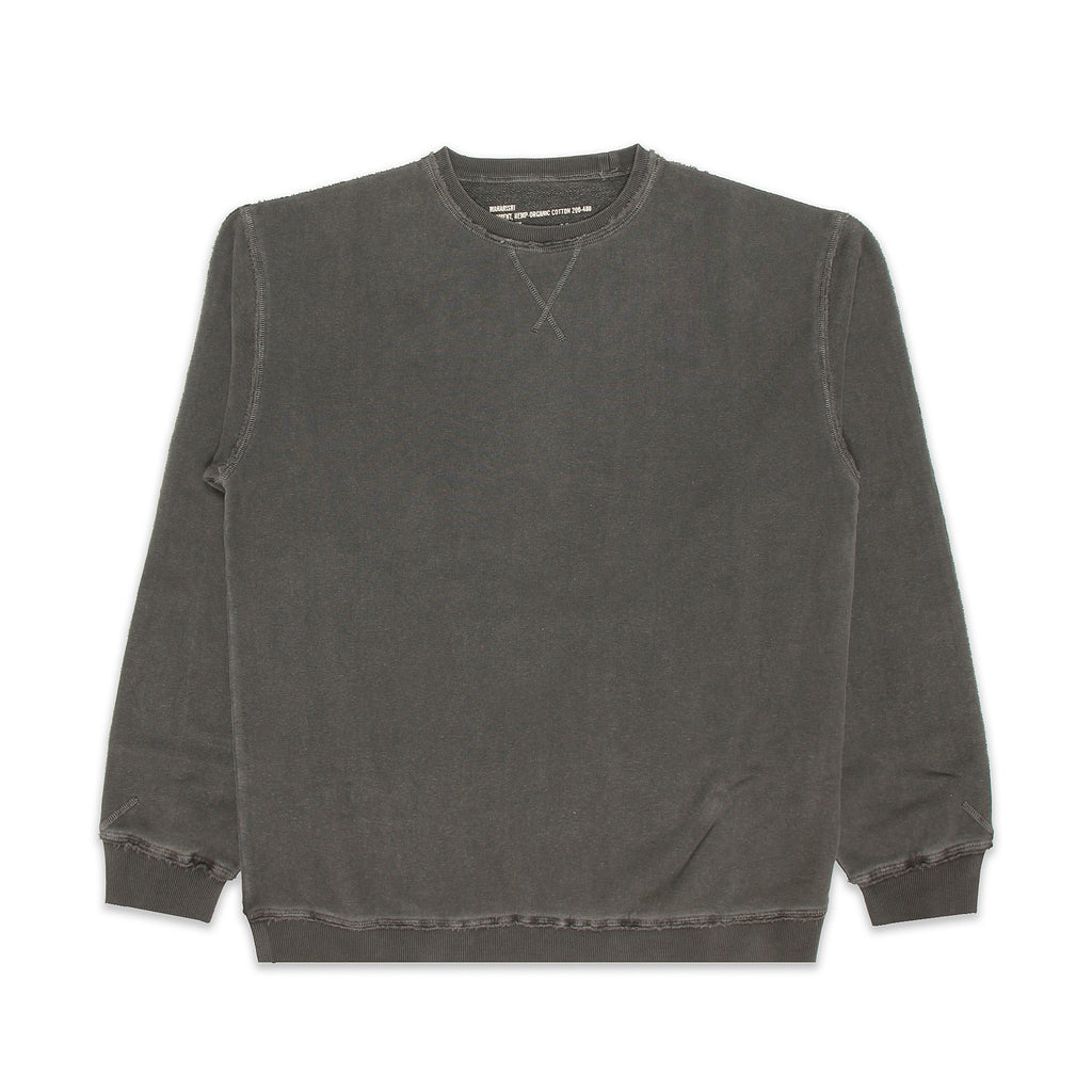 Hemp Organic Crew Sweat Vintage Stonewashed