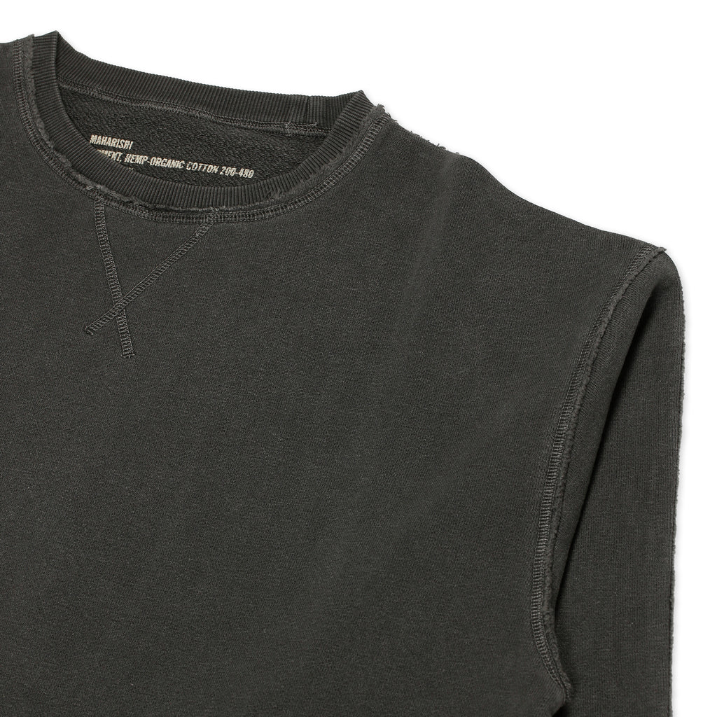 Hemp Organic Crew Sweat Vintage Stonewashed