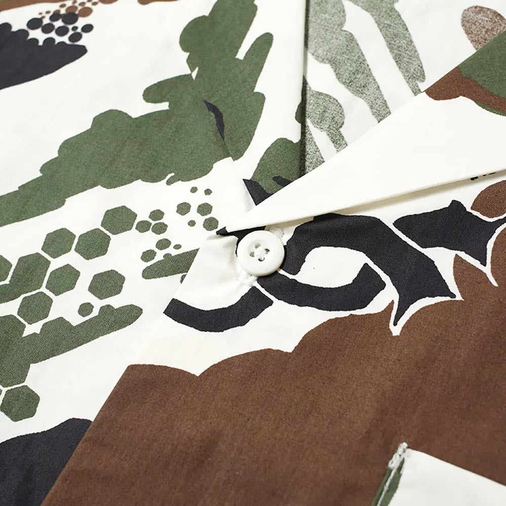 Camicia A Maniche Corte Da  Bonsai Forest Camouf age