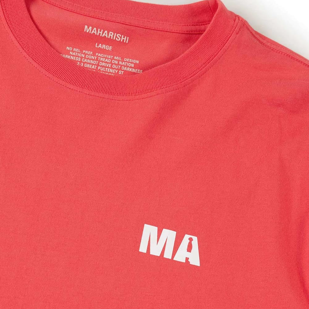 Tshirt Da  Mahartificia  Organic Verde Rossa
