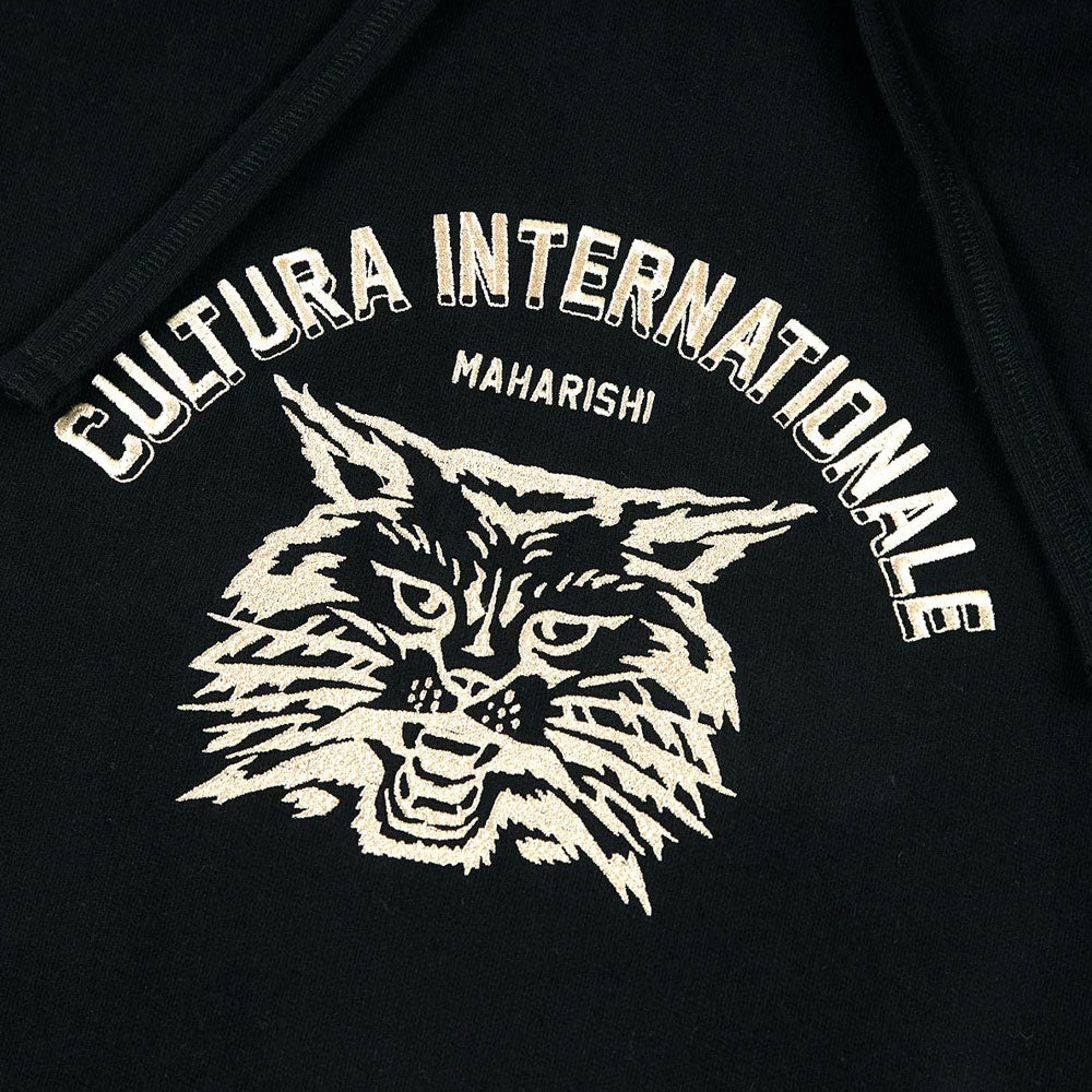 CULTURA CAT HOODED SWEAT ORGANIC SWEAT 450
