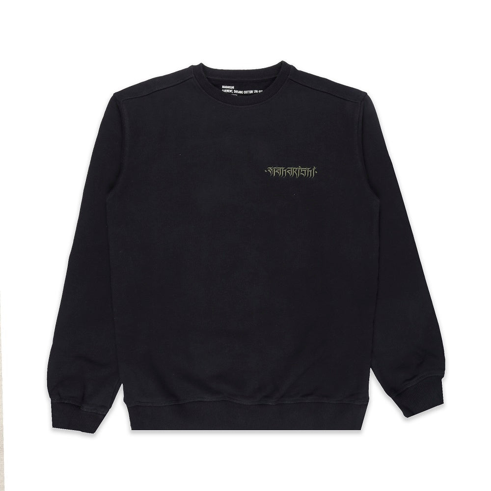 Maha Crew Sweat Ocs 450 Ca  igraphy Embroidery