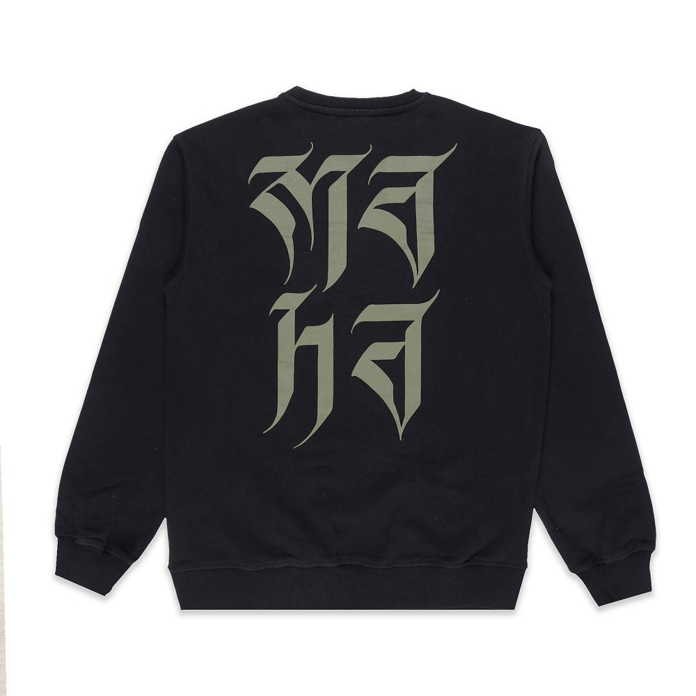 Maha Crew Sweat Ocs 450 Ca  igraphy Embroidery