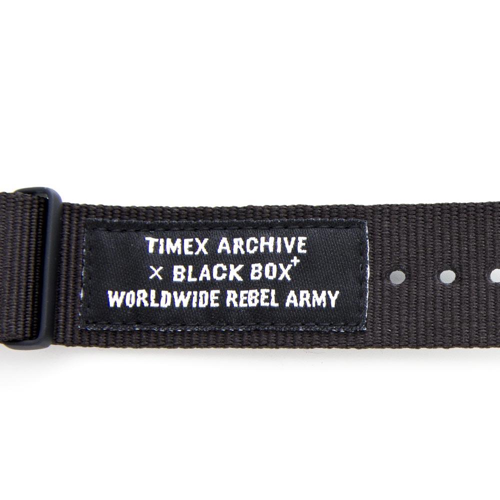 Orologio Con Cinturino In Tessuto Acadia  Nero