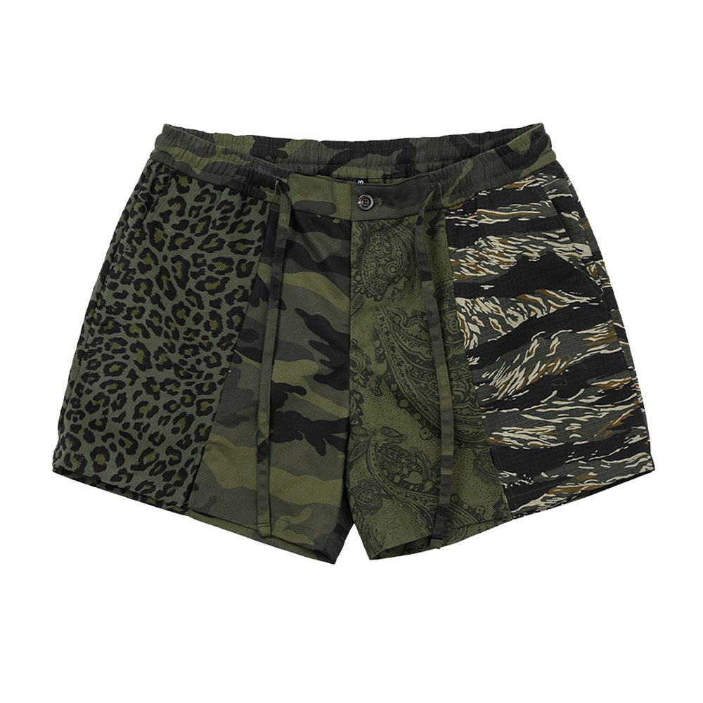 Pattern Mixed Shorts