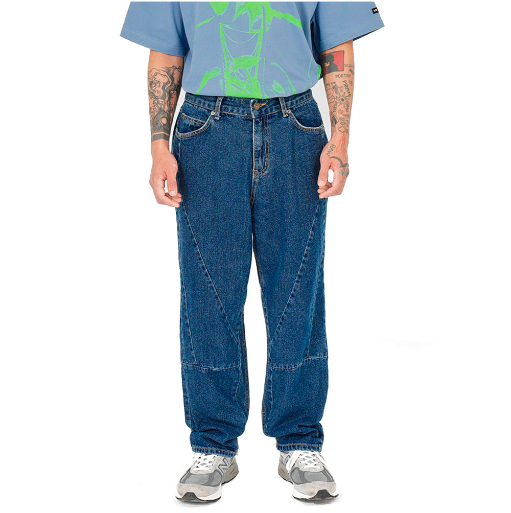 Mens Woven Denim Pants