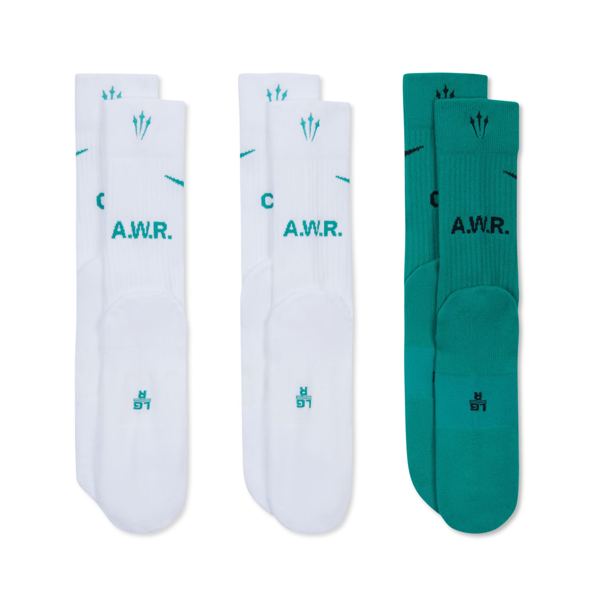 Calzini NOCTA Crew, confezione da 3, multicolore