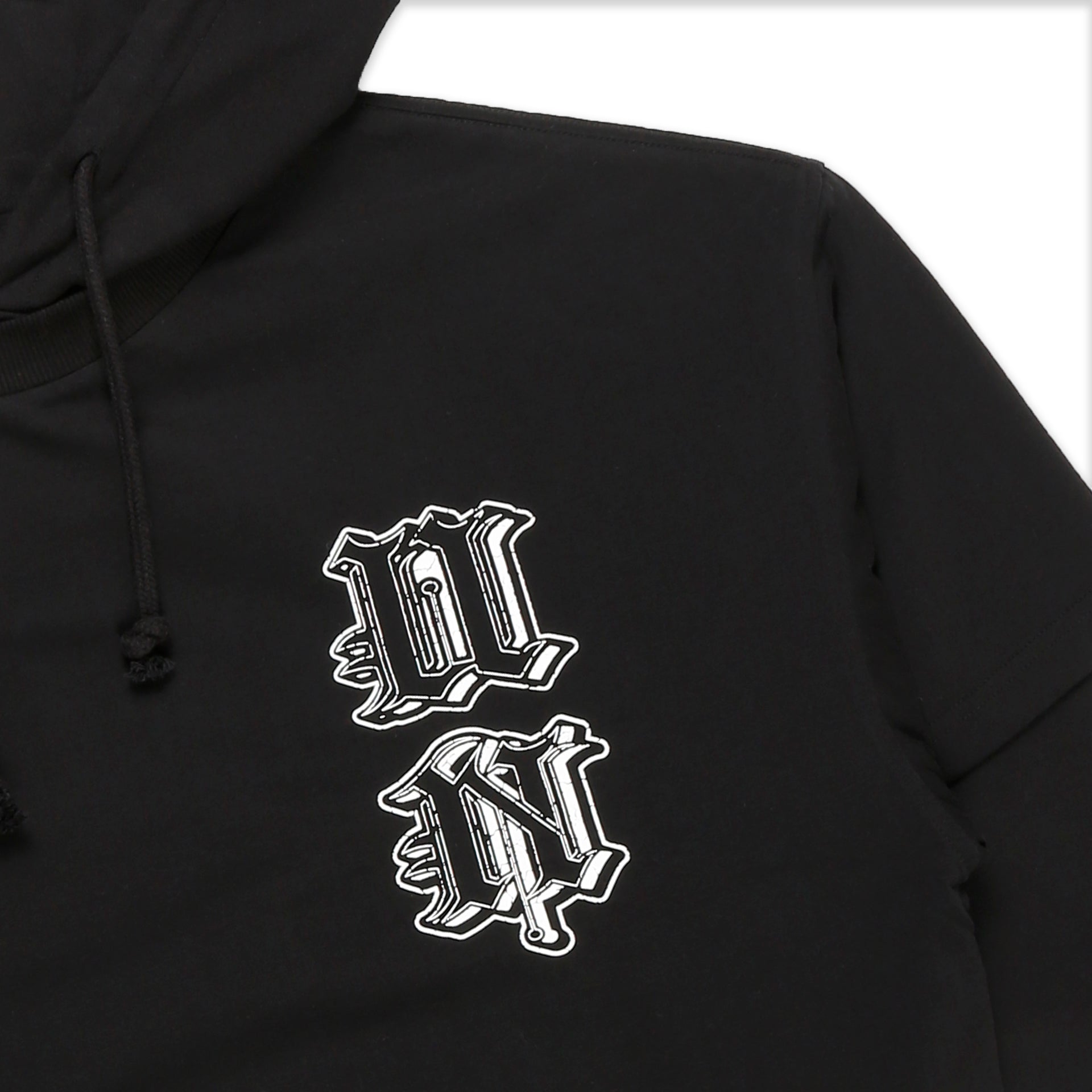 2 In 1  elf Cracked Cro   And Dagger Graphic Print Hoodie