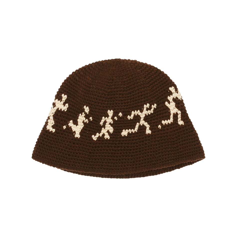 Running Guys Crochet Hat