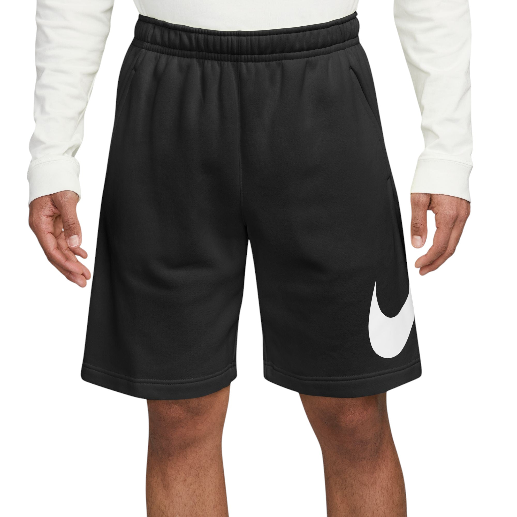 Sportswear Club Graphic Shorts Black