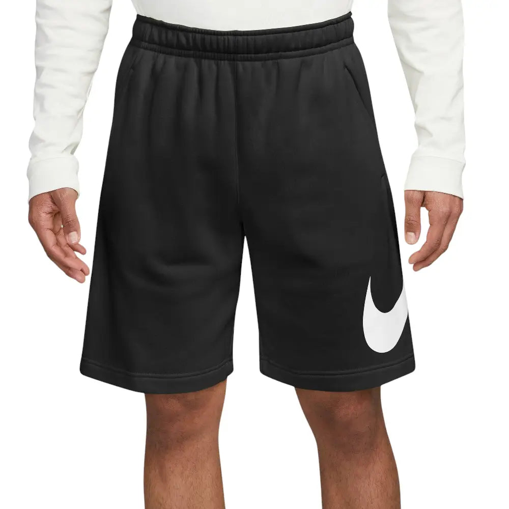 Sportswear Club Graphic Shorts Black
