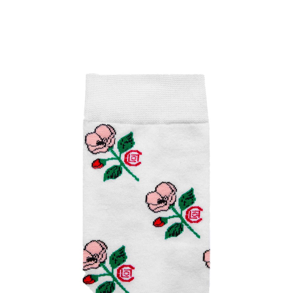 Hawaiian Flowers Pattern Socks