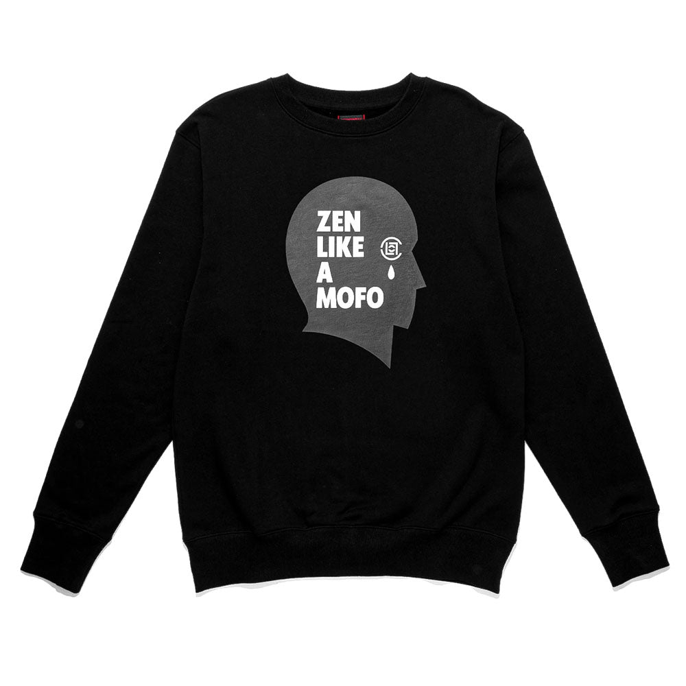 Head Crewneck Man's Hoody B ack