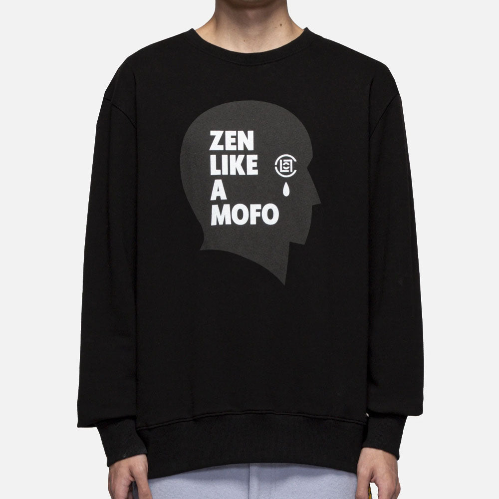 Head Crewneck Man's Hoody B ack