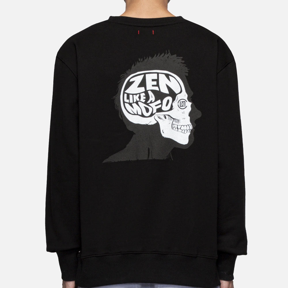Head Crewneck Man's Hoody B ack