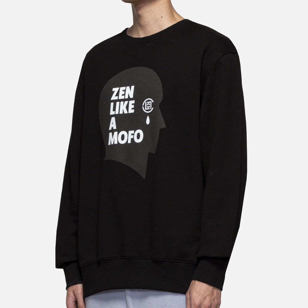 Head Crewneck Man's Hoody B ack
