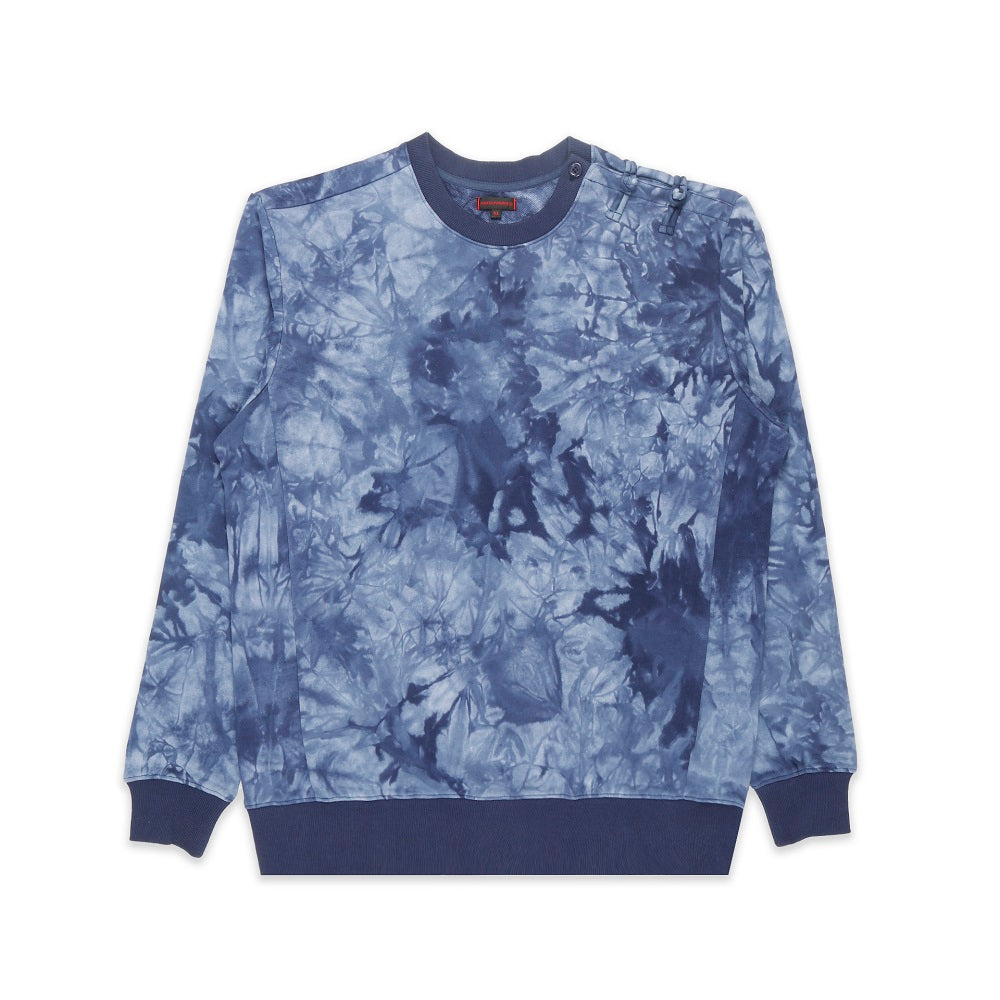 Chinese Button Crewneck Sweater
