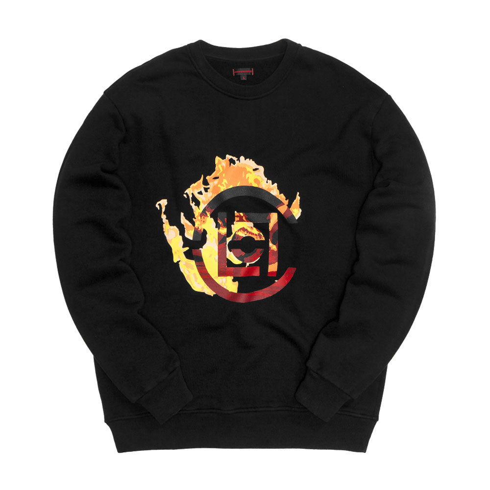 ogo F ame Crewnek Man's Sweatshirt B ack