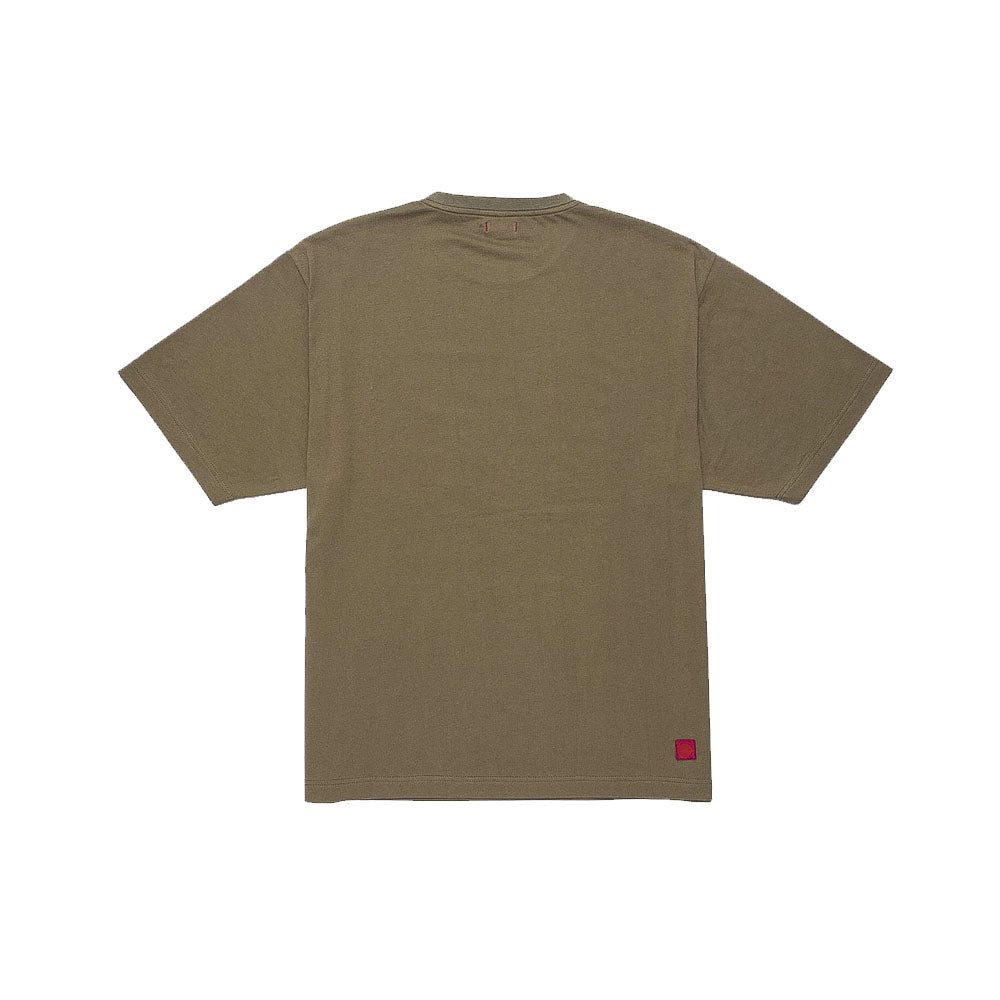 Corben Da  as Font Man's Tee Khaki Green