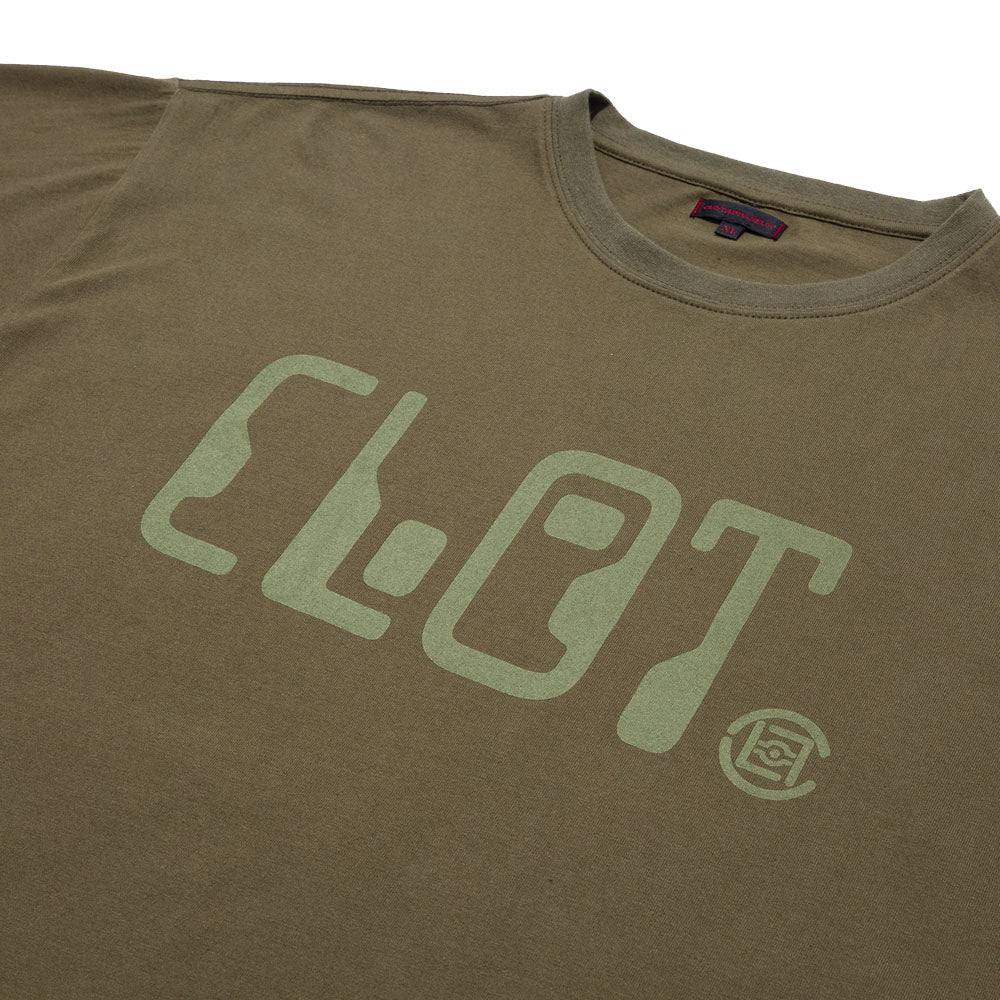 Corben Da  as Font Man's Tee Khaki Green