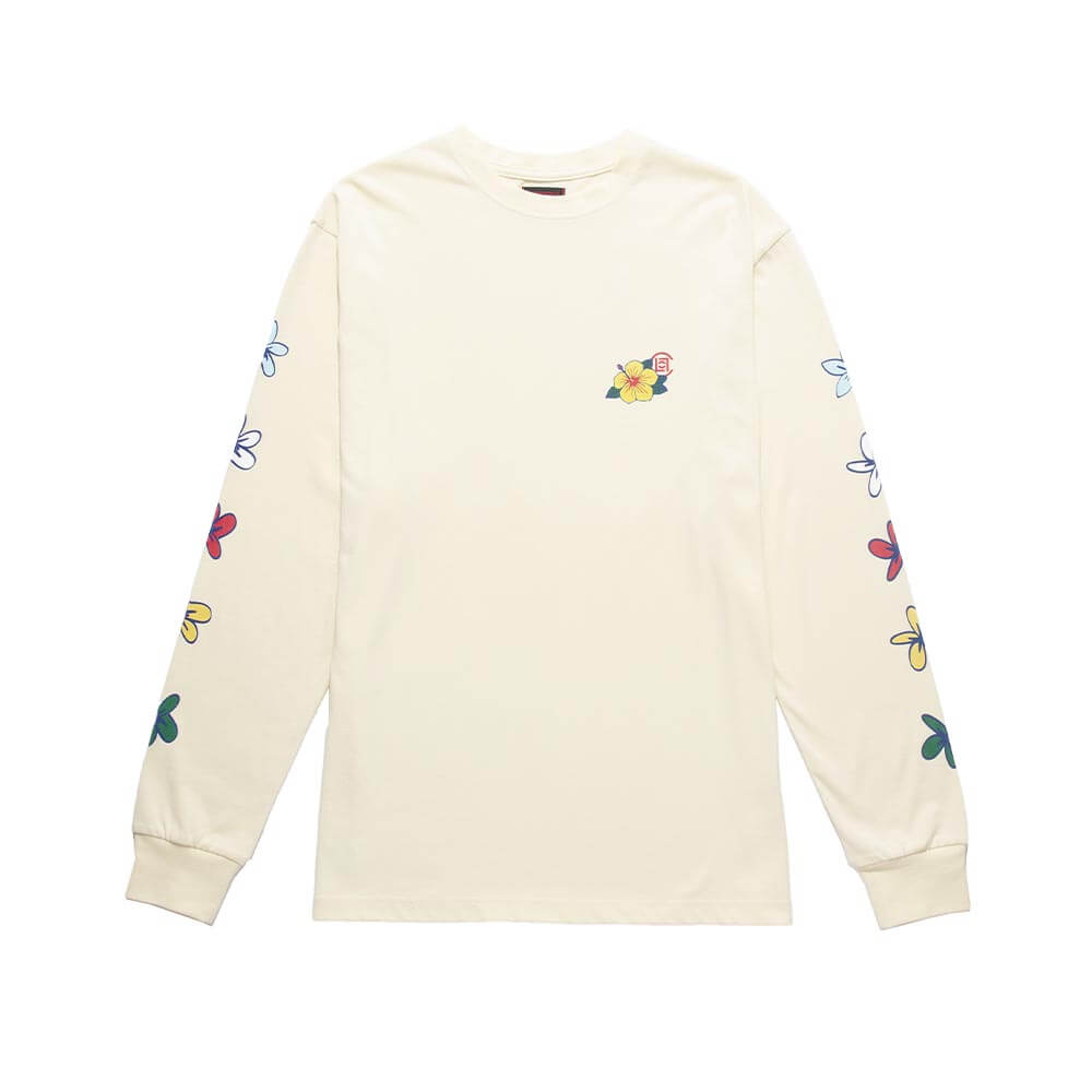 FLOWERS PINT LS TEE