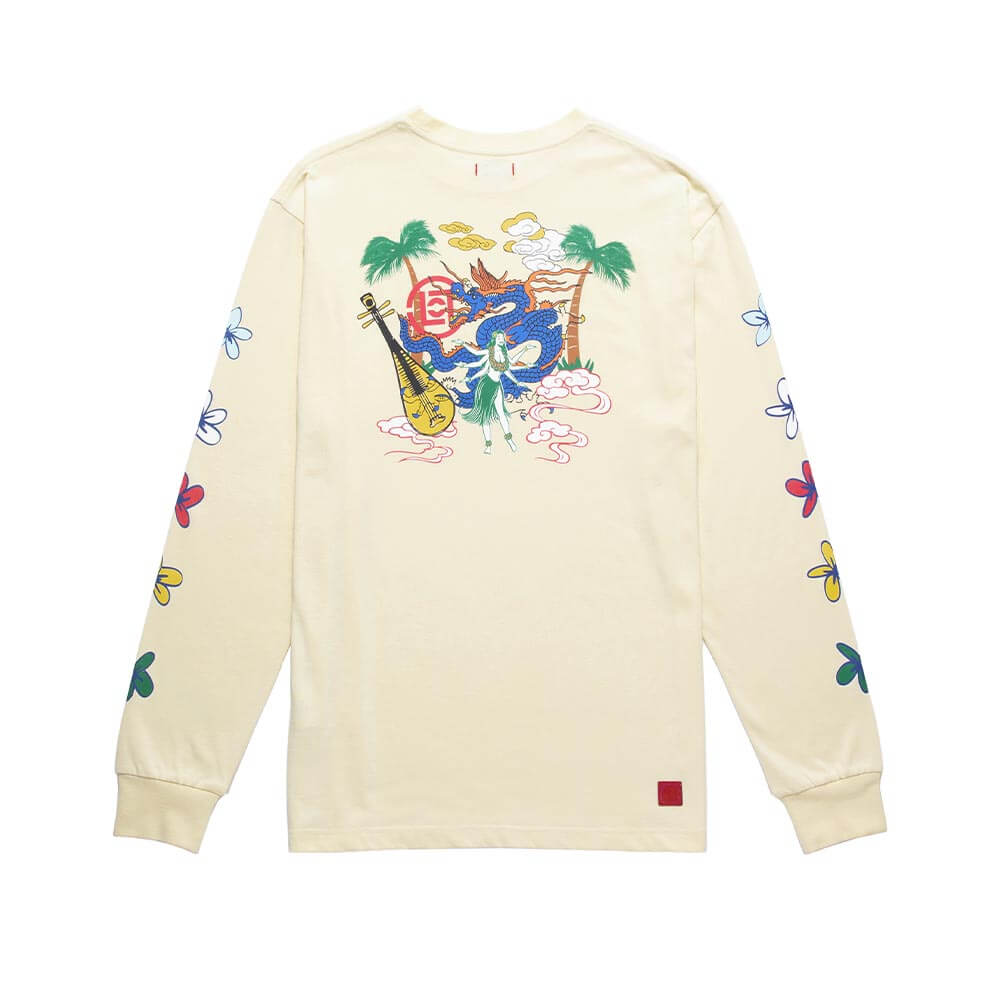 FLOWERS PINT LS TEE