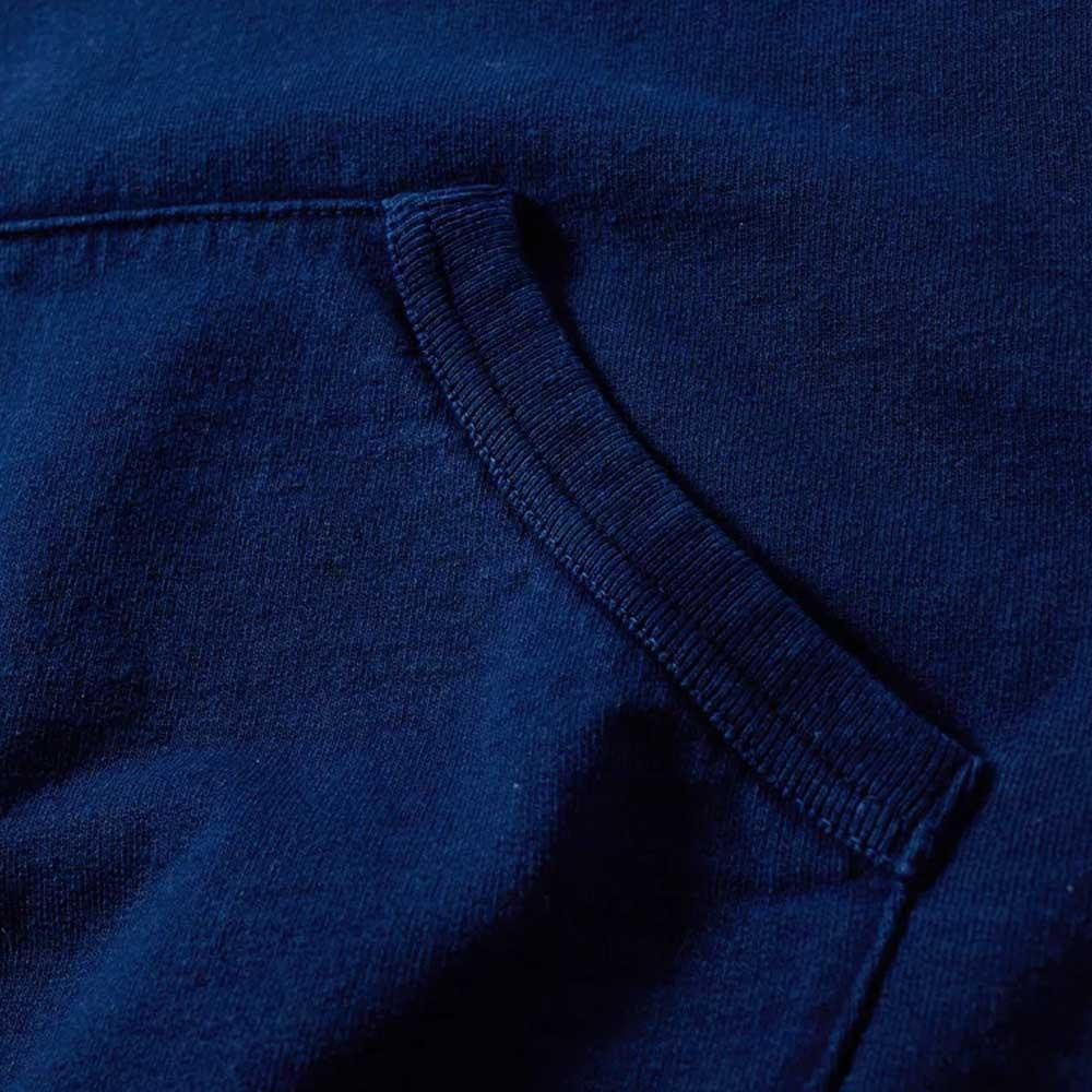 Felpa Da  A Girocollo Blu Indaco