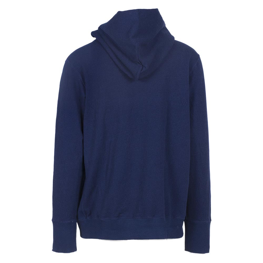 Felpa Con Cappuccio Da  Blu Indaco