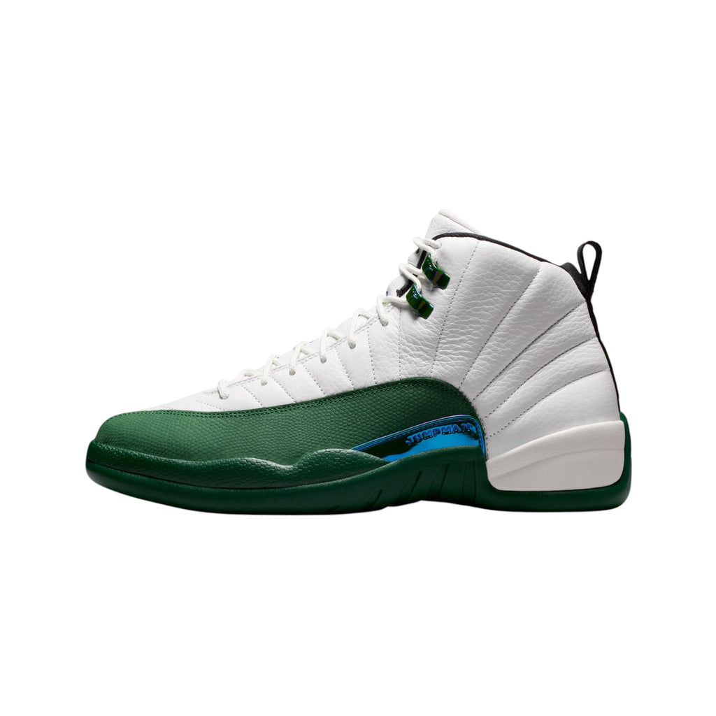 Air Jordan 12 Retro Bucks Summit White Gorge Green