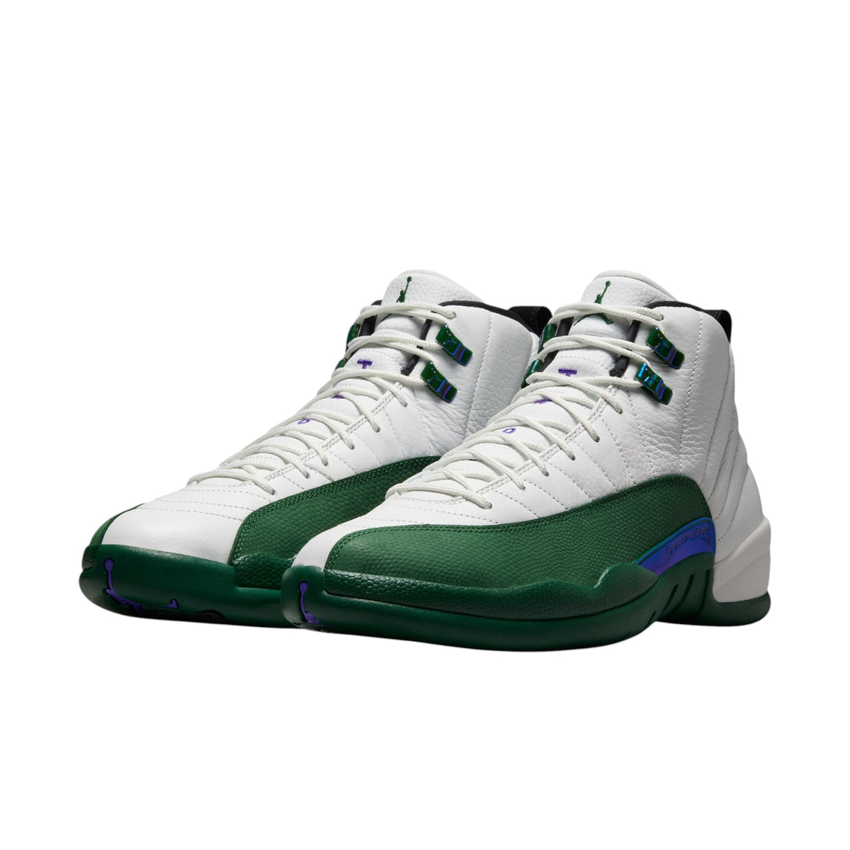 Air Jordan 12 Retro Bucks Summit White Gorge Green