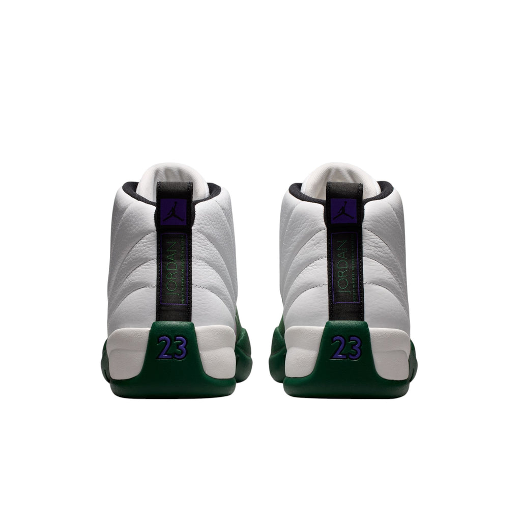 Air Jordan 12 Retro Bucks Summit White Gorge Green