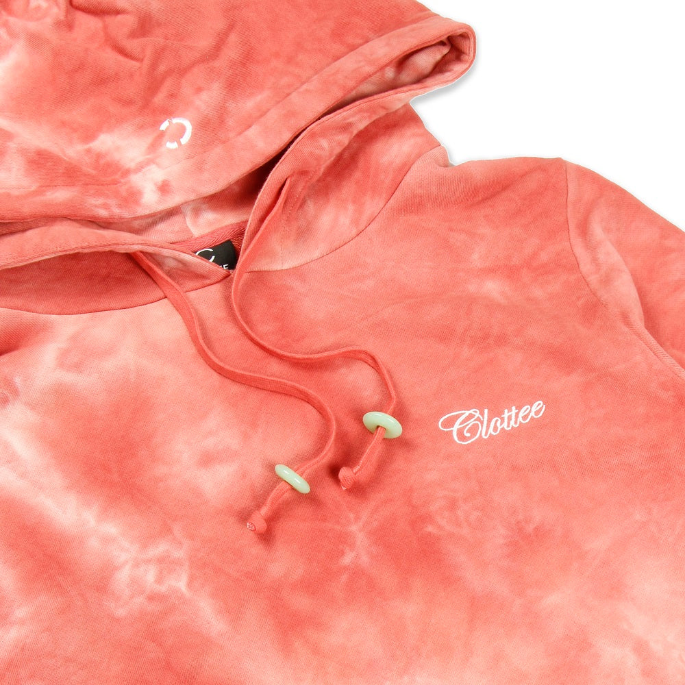 Script Tie Dye Hoodie