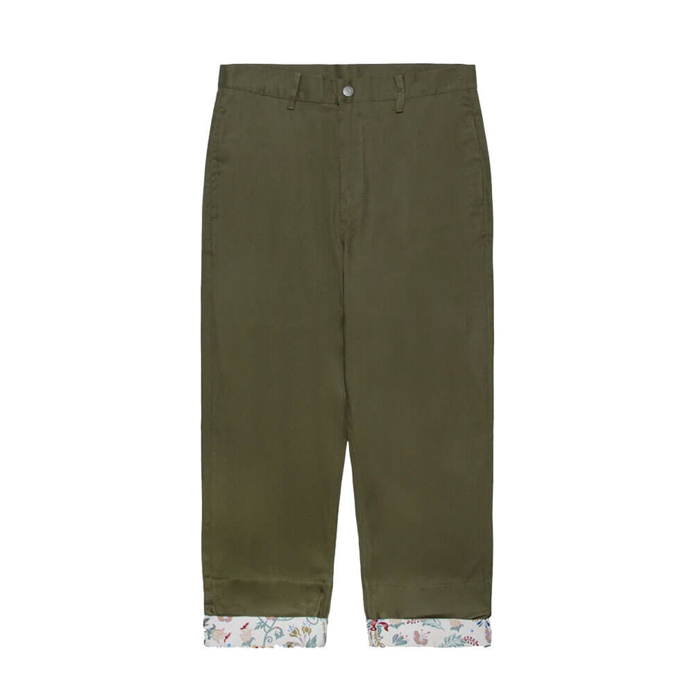 Contrast Cuff Pant